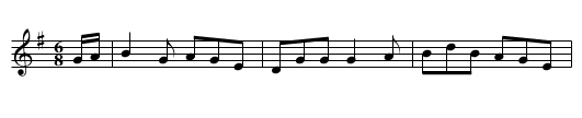 My Last Fall - staff notation