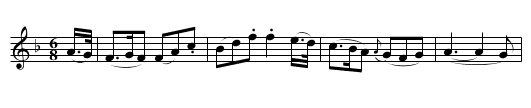 My Lodging is on the Cold Ground - staff notation