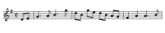 My Lord Sefoth's Scotch-measure - staff notation