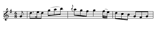 My Love is a Lady - staff notation