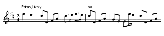 My Love is But a Lassie Yet. HS.02 - staff notation