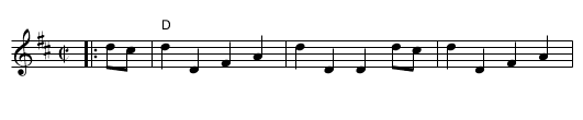 My Love is But a Lassie Yet - staff notation