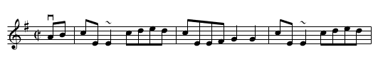 My Love Is Far Away -- Reel - staff notation