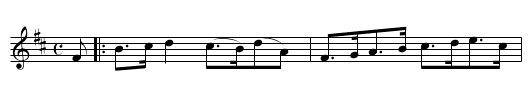 My Love is fixed upon her - staff notation