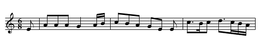 My love is living in Donegal town - staff notation
