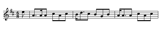 My Love is the Fair Lad - staff notation