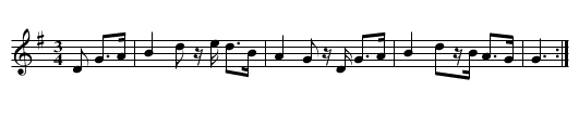 My Lover Wounded - staff notation