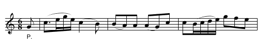 MY MOTHER BIDS ME BIND MY HAIR - staff notation
