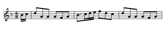 My name is bold Kelly [1] - staff notation