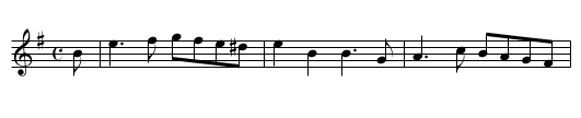 My Only Joe & Deary O. TWC.025 - staff notation