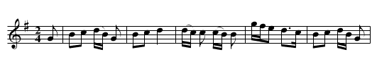 My Own Blue Bell. WG.55 - staff notation
