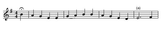 My Sad Overthrow - staff notation
