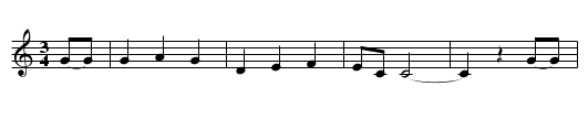 My Sweetheart's the Mule in the Mine - staff notation