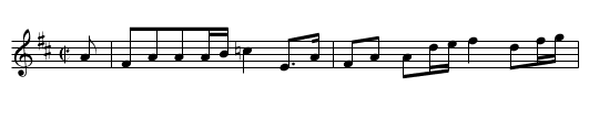 My Wife She Dang Me - staff notation