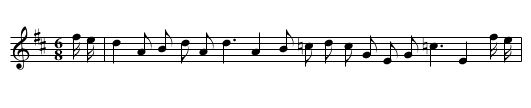 My Wife's A Winsome Wee Thing - staff notation