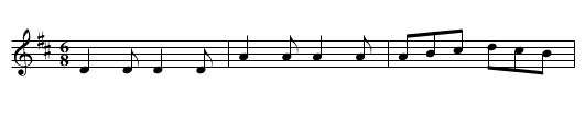 Nabob, The - staff notation