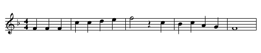 NACH GRUENER FARB MEIN HERZ VERLANGT - staff notation