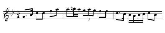 N&auml;ckens polska - staff notation