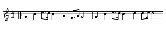 Nae bannocks - staff notation