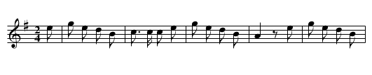 NAE LUCK ABOUT THE HOUSE - staff notation