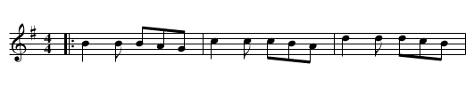 Na'er a Bottom. Ru1.177, The - staff notation