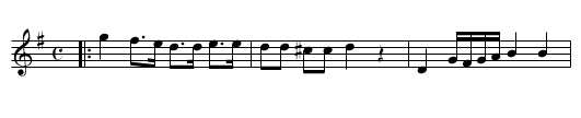 NAHANT MARCH - staff notation