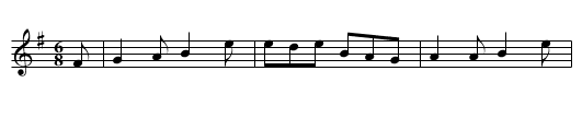 Naked and Bare - staff notation