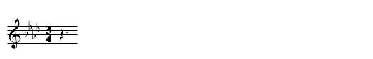 Name Unascertained - staff notation