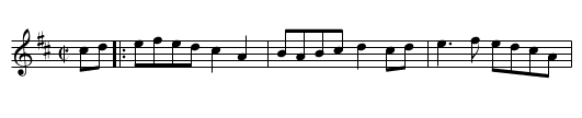 Nancy Anne - staff notation