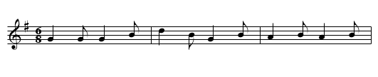 Nancy Dawson - staff notation