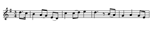 Nancy My Pride - staff notation