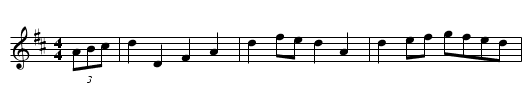 Nancy  (reel) - staff notation