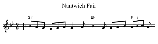 Nantwich Fair - staff notation