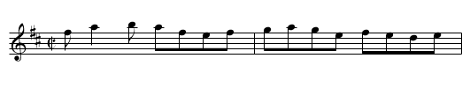 Natchez - staff notation