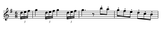 National Cadets' Quickstep - staff notation