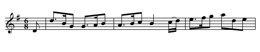 Nature's Holiday - staff notation