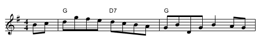 Navvy on the Line - staff notation