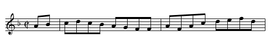 Ned Kendall's Hornpipe - staff notation