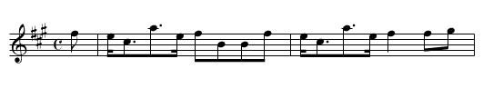 Neil Gow's Strathspey - staff notation