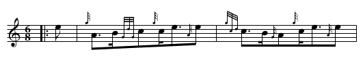 Nell Flaherty's Drake - staff notation
