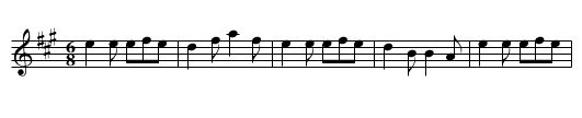 Nelly Mahony's - staff notation