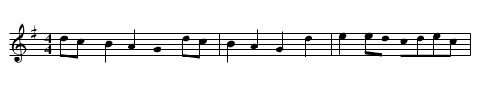 Nelson's Praise - Illmington - staff notation