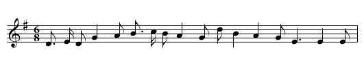 Never Love Thee More - staff notation