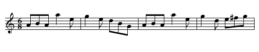 New Biggin - staff notation