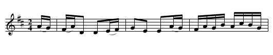 New Century Hornpipe [1] - staff notation