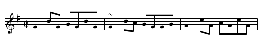 New Copperplate, The - staff notation