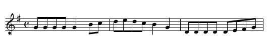 New Cushion, The - staff notation