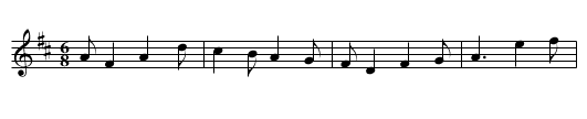 New Czar - staff notation