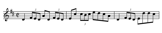 New Demense [2], The - staff notation