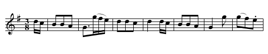 New German Waltz - staff notation